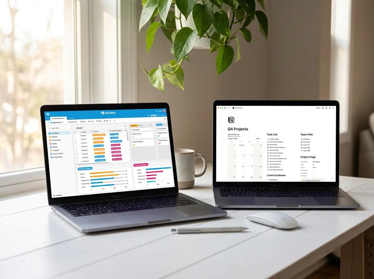 Notion vs Airtable comparatif