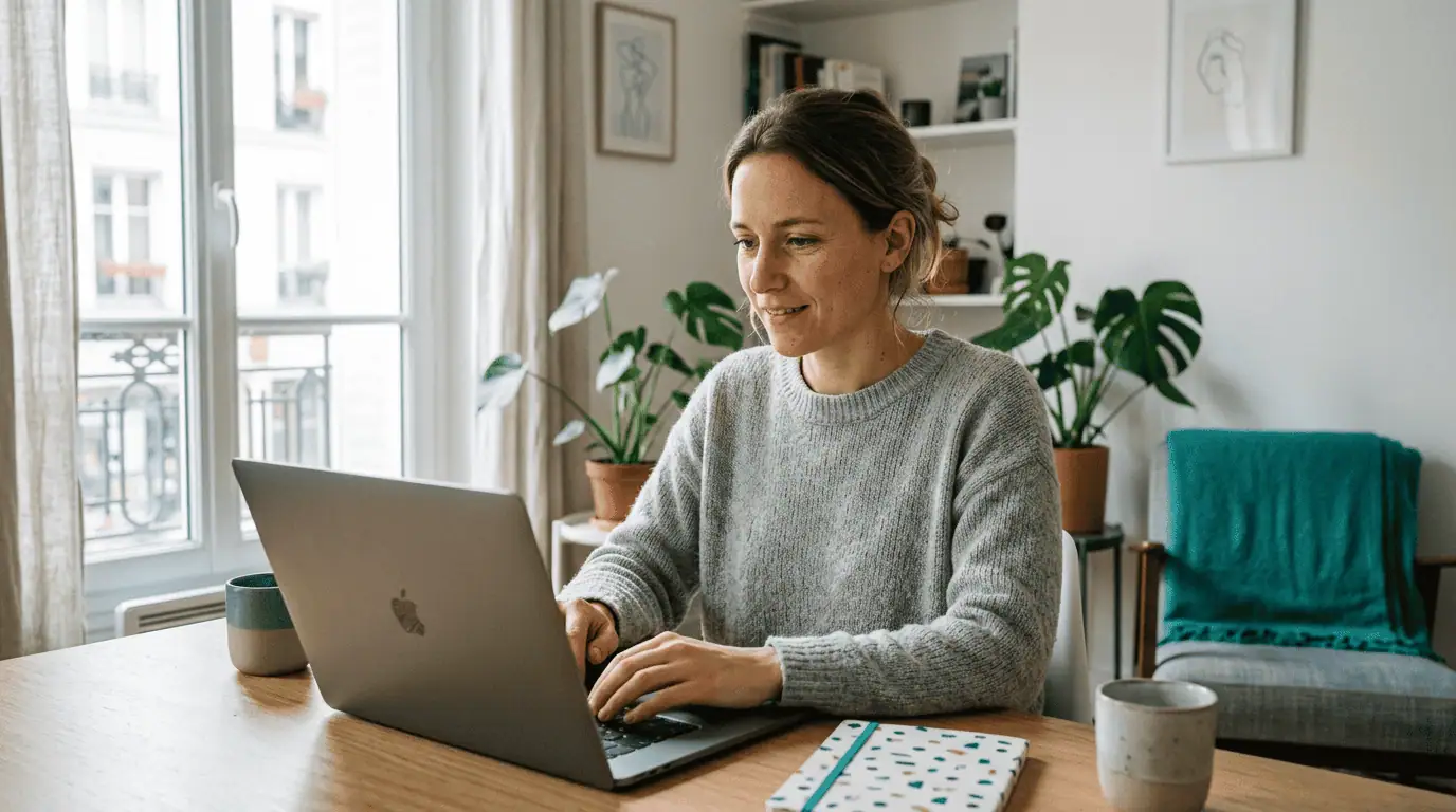 Auto-entrepreneur utilisant Postulea pour son CV freelance