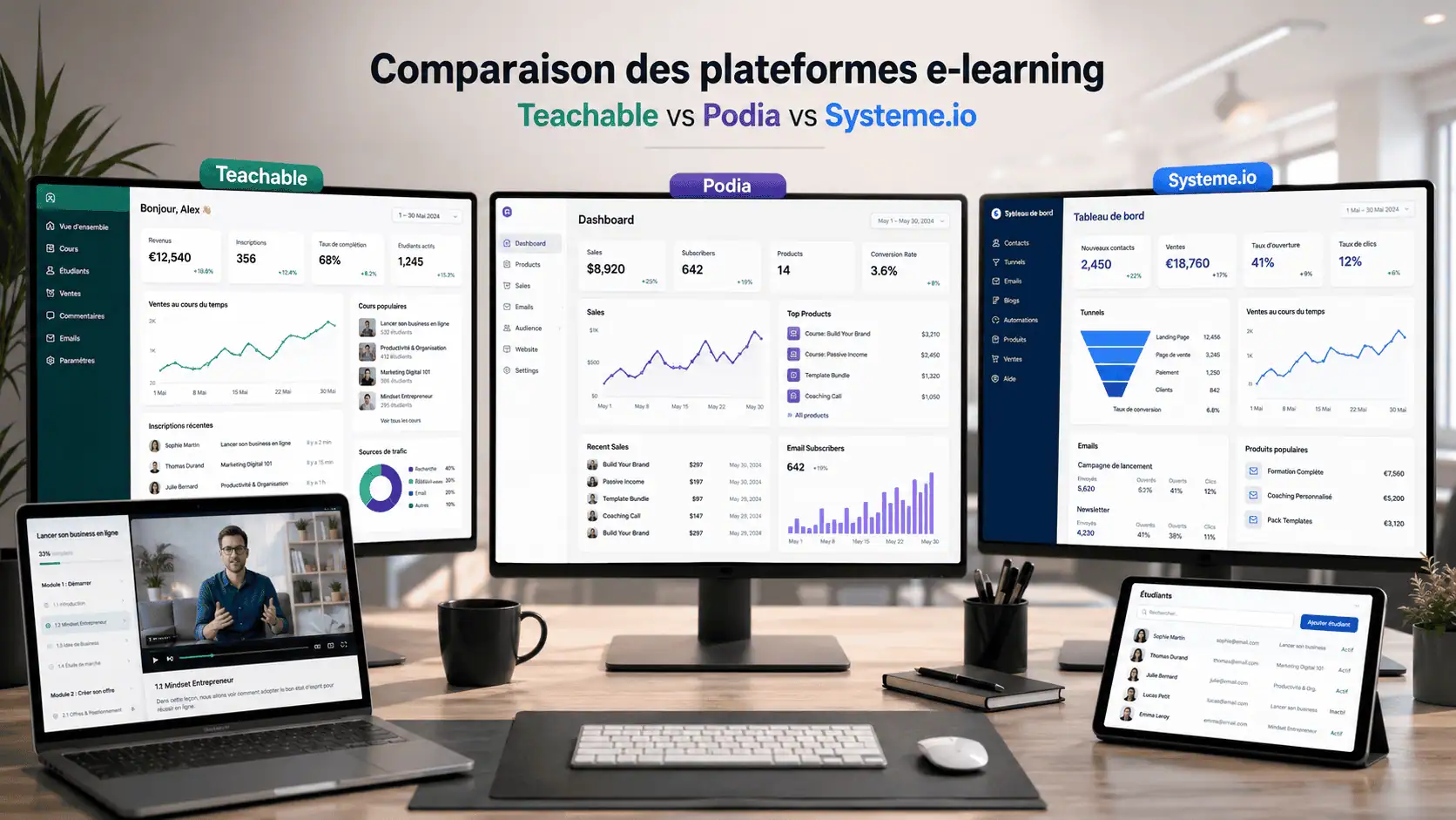 Stratégie lancement formation en ligne tunnel de vente emailing freelance